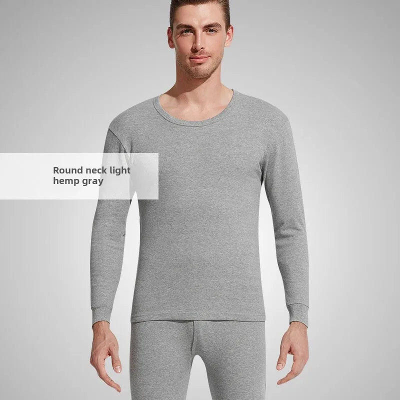 Winter Thermal Underwear Long Johns Men's Keep Warm Tops + Pants Set Thick Clothes Comfortable Thermo Underwear Sets - 3KDyn